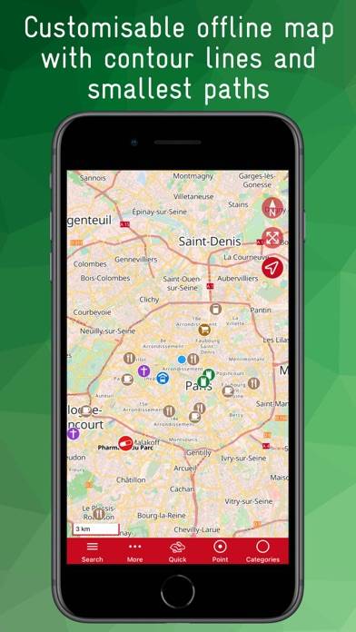 Paris Offline Schermata dell'app #1