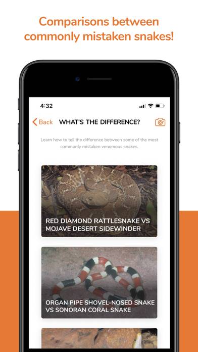 SnakeSnap! App screenshot