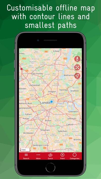London Offline Map App-Screenshot #1