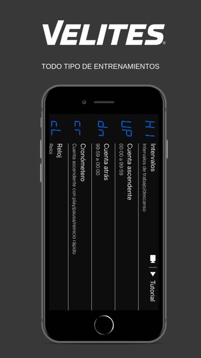 Velites WOD Interval Timer PRO Schermata dell'app #2