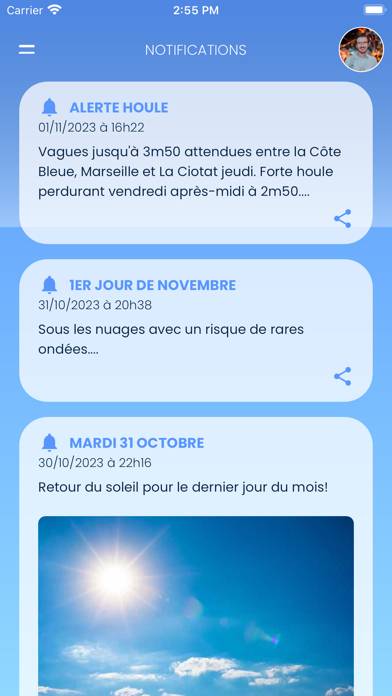 La Météo du 13 Capture d'écran de l'application