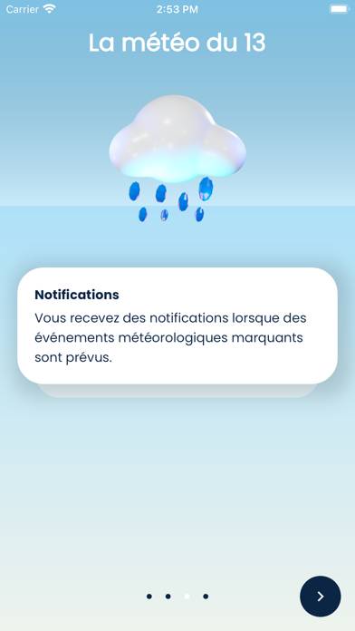 La Météo du 13 Capture d'écran de l'application