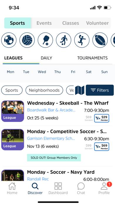 Volo Sports App screenshot #3