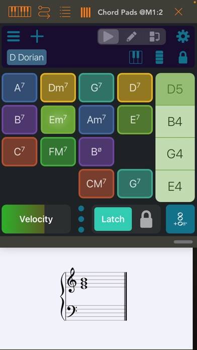 Tonality: Piano/Guitar Chords Captura de pantalla de la aplicación #2