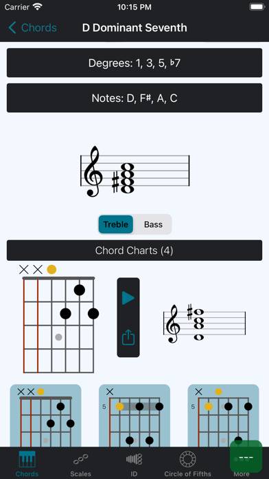 Tonality: Piano/Guitar Chords App screenshot #3