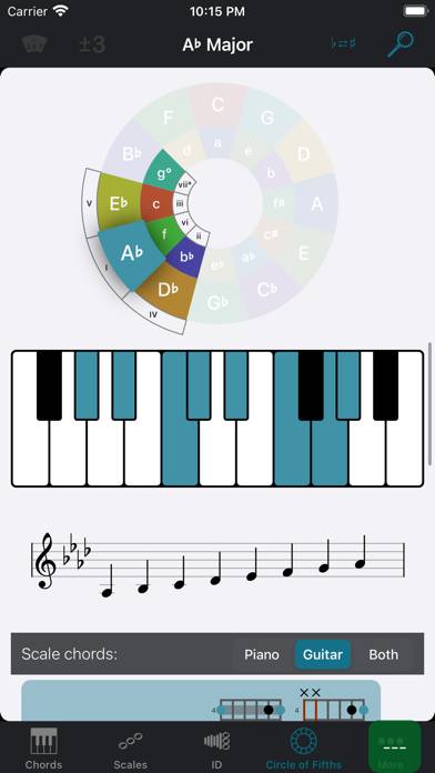 Tonality: Piano/Guitar Chords App-Screenshot #5