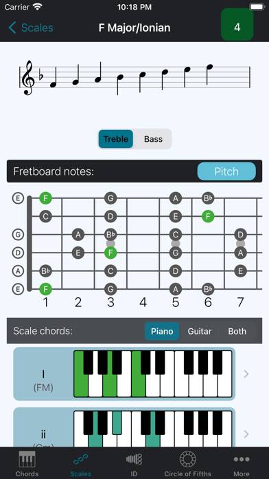 Tonality: Piano/Guitar Chords App screenshot #6