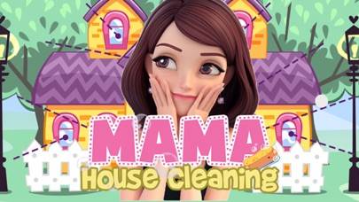 Mama House Cleaning Baby Game App screenshot #1