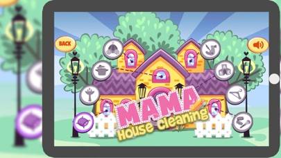 Mama House Cleaning Baby Game App screenshot #4