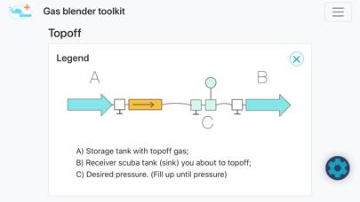 Gas blender toolkit Captura de pantalla de la aplicación #4