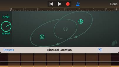 Binaural Location App-Screenshot