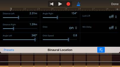 Binaural Location App-Screenshot
