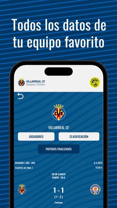 Villarreal Yellow Cup Captura de pantalla de la aplicación #5