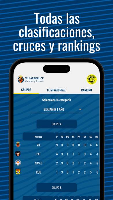 Villarreal Yellow Cup Captura de pantalla de la aplicación #6