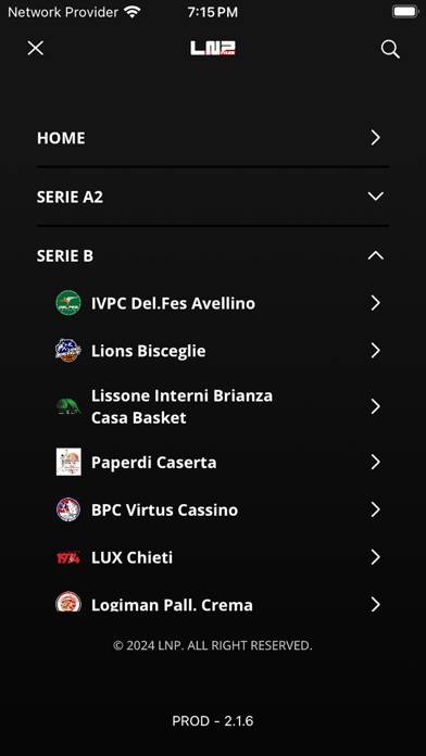 Lnp Pass Schermata dell'app