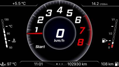 VAG Virtual Cockpit ELM327 OBD Schermata dell'app #1