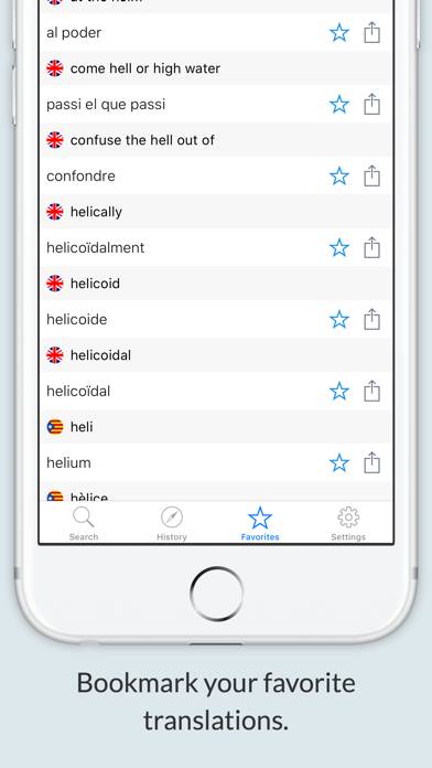 English Catalan Dictionary plus Captura de pantalla de la aplicación #4