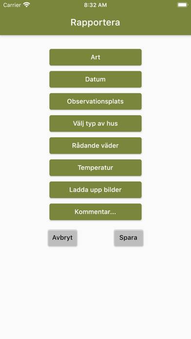 Mus i Hus App skärmdump
