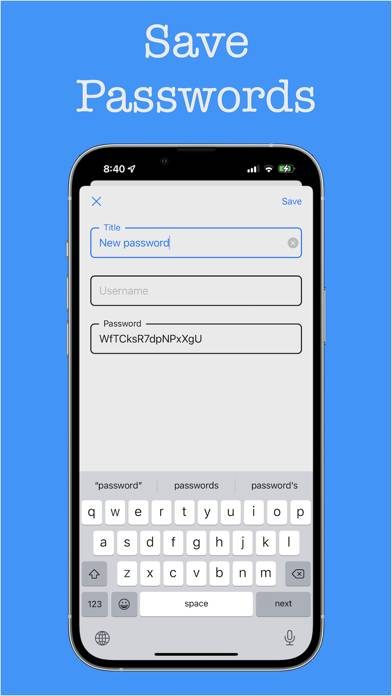 Strong Password Generator App screenshot #2