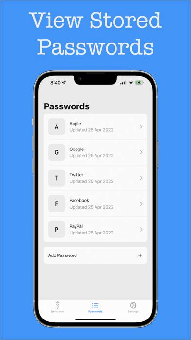 Strong Password Generator App screenshot #3