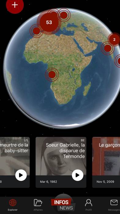 Black-Track App screenshot