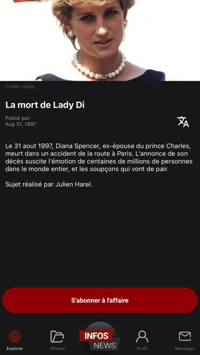 Black-Track App screenshot