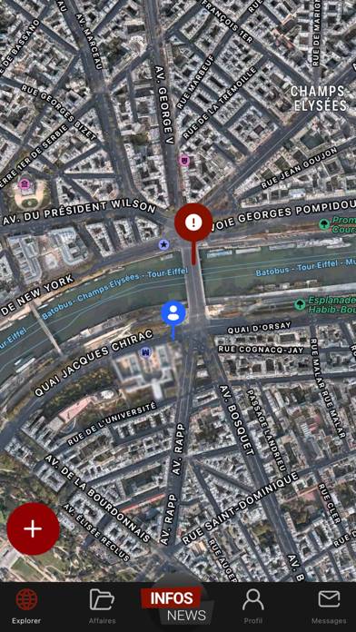 Black-Track App screenshot