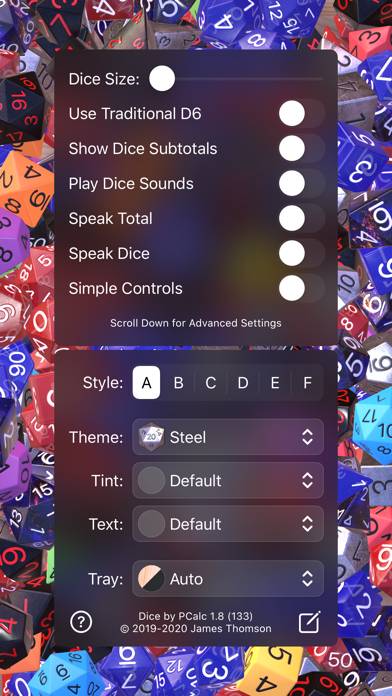 Dice by PCalc screenshot #6