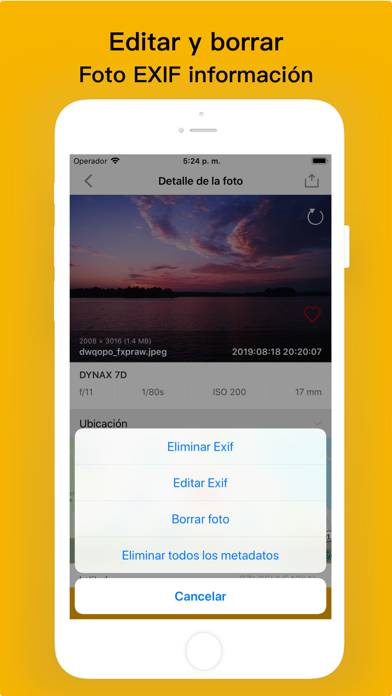 Exif Viewer App-Screenshot #2