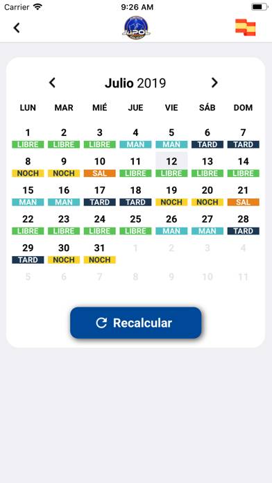 Jupol captura de pantalla