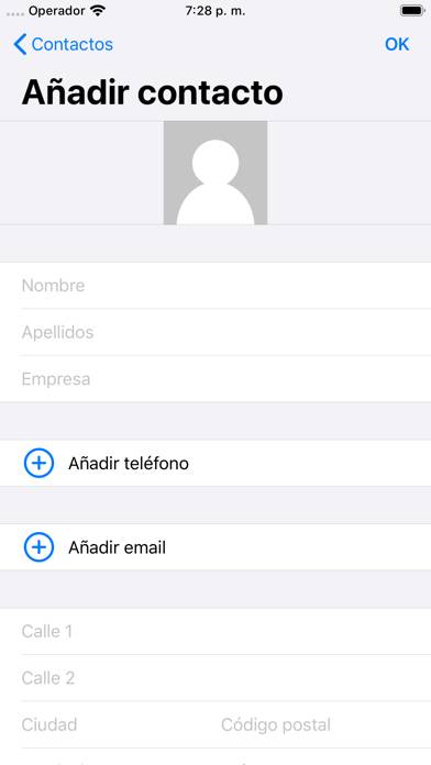 The Other Contacts 3 ( TOC ) App screenshot #3