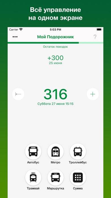 Пассажир App screenshot #1