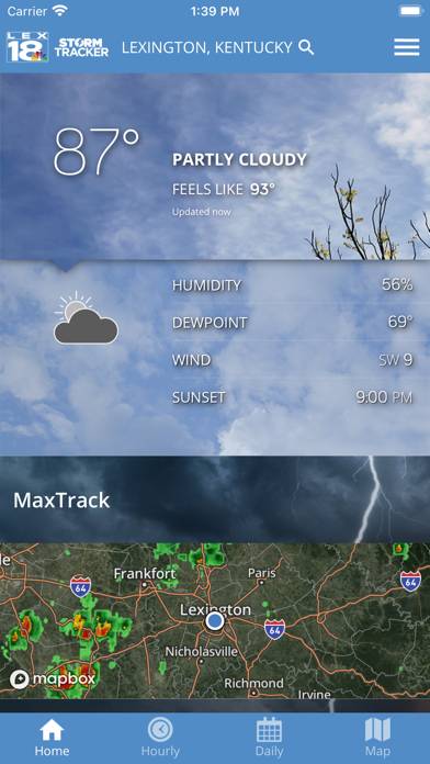 LEX18 Storm Tracker Weather App screenshot #1