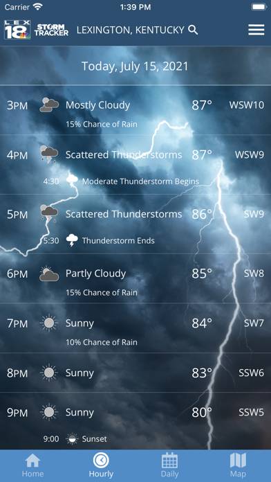 LEX18 Storm Tracker Weather App screenshot #2