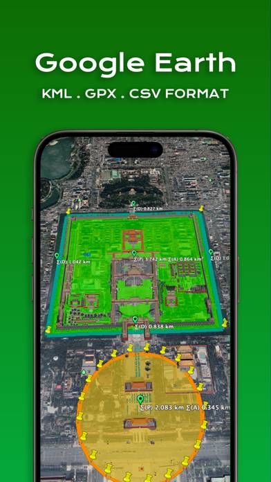 Planimeter: Map Measure App screenshot #2