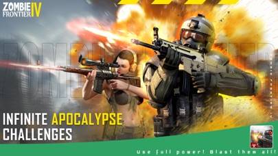 Zombie Frontier 4: Sniper War App screenshot #1