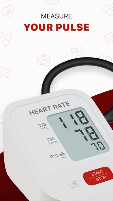 Heart Rate Health: Pulse Mate Captura de pantalla de la aplicación #1