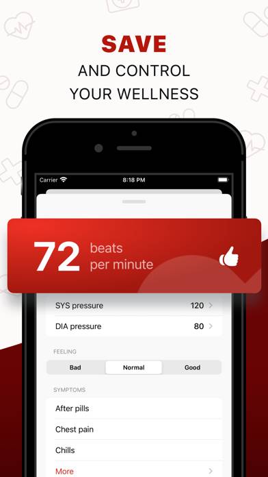 Heart Rate Health: Pulse Mate Uygulama ekran görüntüsü #6