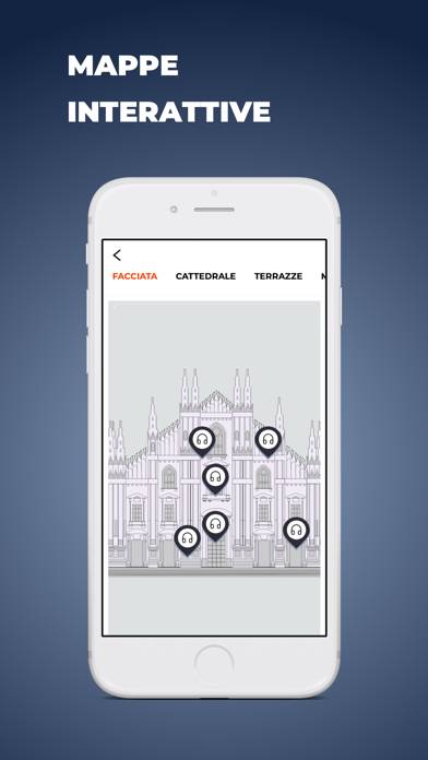 Duomo Milano Schermata dell'app #3