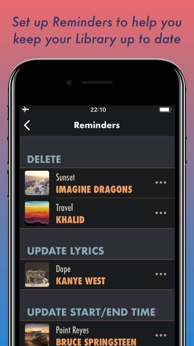 Derecom Music Player App screenshot #4