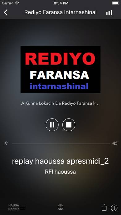 Rediyon Hausawa App screenshot