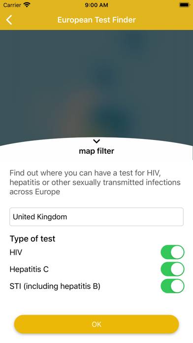 RiskRadar Capture d'écran de l'application