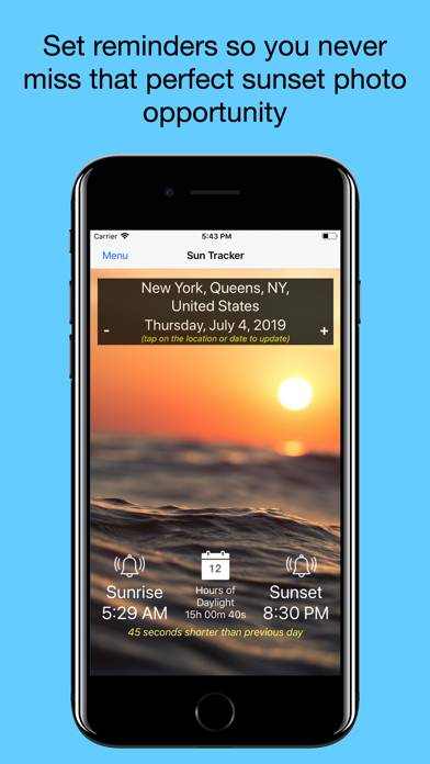 Sun Tracker App skärmdump #4