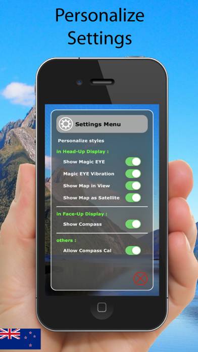 NEW ZEALAND Hills AR App screenshot