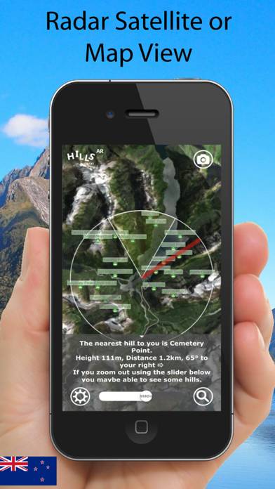 NEW ZEALAND Hills AR App screenshot