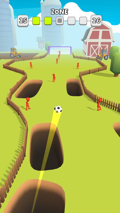 Crazy Kick! Fun Football game App skärmdump #3