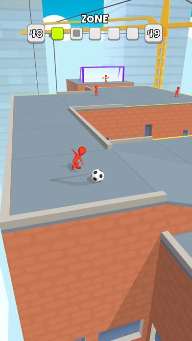 Crazy Kick! Fun Football game Schermata dell'app #4