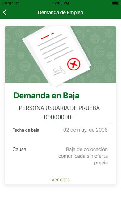 Servicio Andaluz de Empleo Captura de pantalla de la aplicación #3