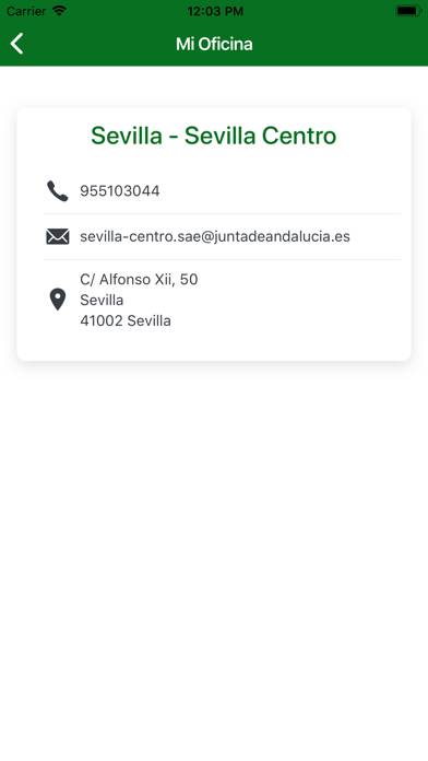 Servicio Andaluz de Empleo App screenshot #5