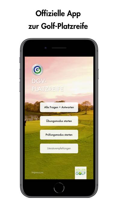 DGV-Platzreife App screenshot #1